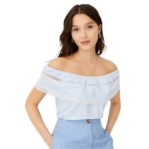 Ann Taylor Convertible Top 2-Looks-in-One Medium NEW